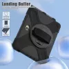 JUST MUST JM Rugged Case Grip for Samsung Galaxy Tab Active Pro/Active4 Pro/Active5 Pro with Strap Black