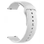 Just Must JM S1 Silicone Watch Strap 22 mm White for Samsung Galaxy Watch 4/5/6 and More