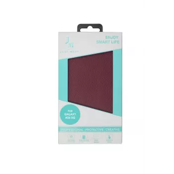 JUST MUST JM STAND FLIP CASE for Galaxy A56, Burgundy