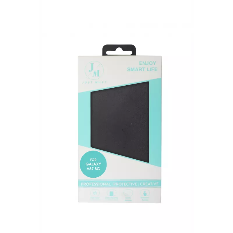 JUST MUST JM STAND FLIP CASE for Galaxy A57, Black