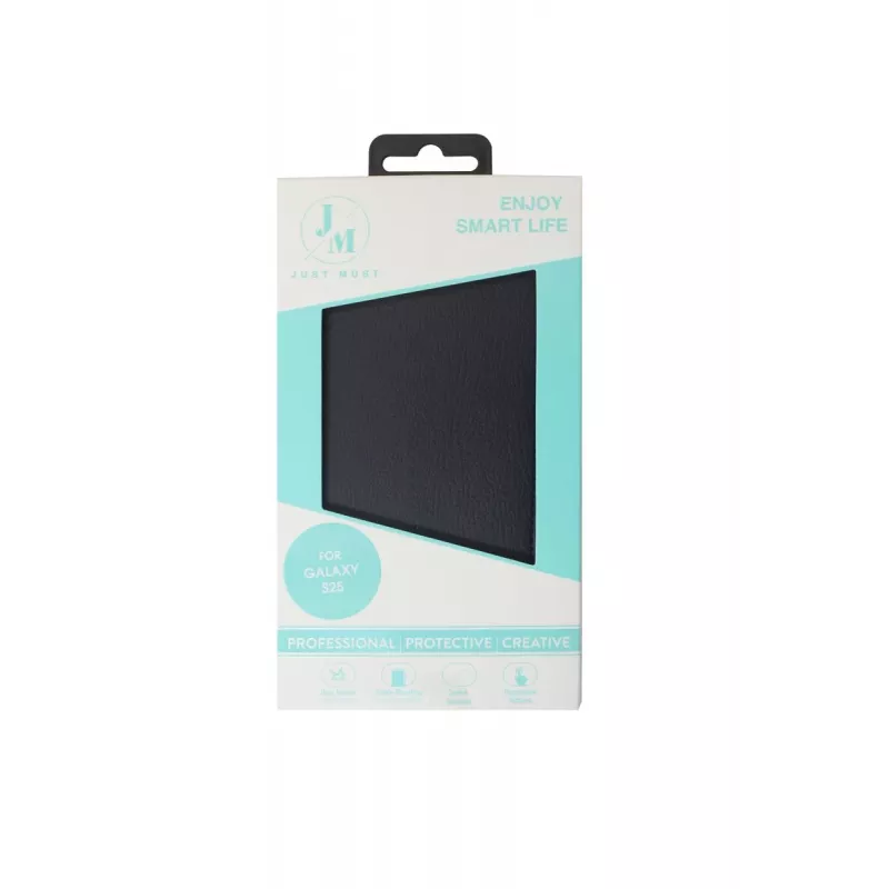 JUST MUST JM STAND FLIP CASE for Galaxy S25 Black