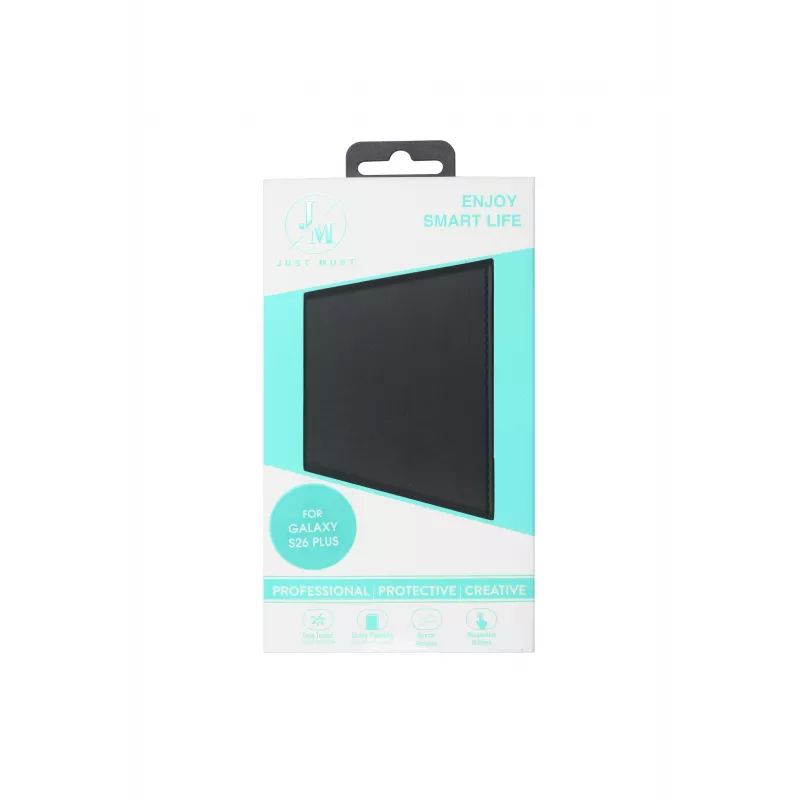 JUST MUST JM STAND FLIP CASE for Galaxy S26 Plus Black