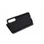 JUST MUST JM Stand Flip Case for Samsung Galaxy A35 5G, Black – PU Leather Wallet with Card Slots and Kickstand