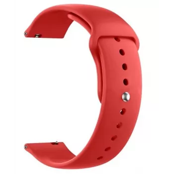 Just Must Universal JM S1 for Galaxy Watch 4 Straps 22 mm Red