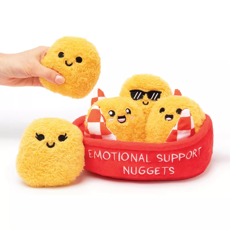 Just Play Emotional Support Nuggets Plush Toy Set - Disney and Pixar Inside Out 2