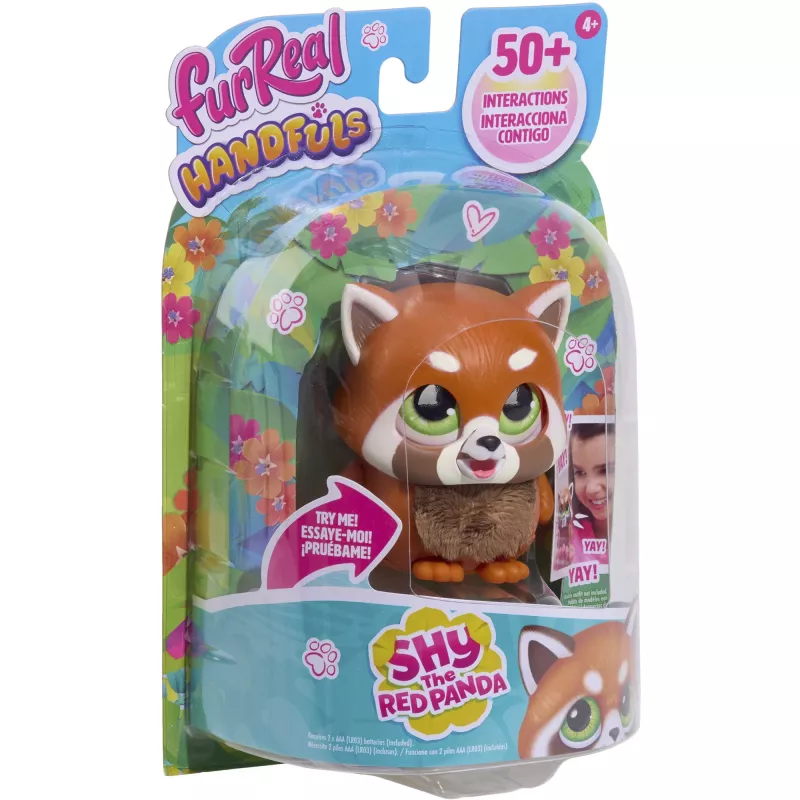 JUST PLAY furReal Handfuls - Red Panda Interactive Plush Toy