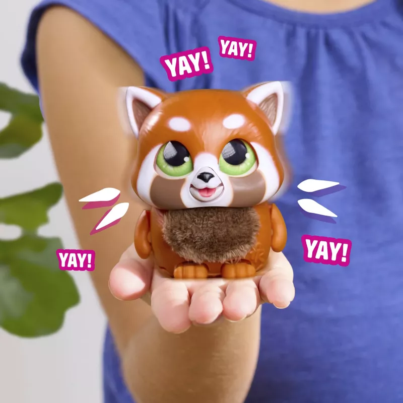 JUST PLAY furReal Handfuls - Red Panda Interactive Plush Toy