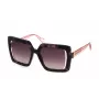 JUSTCAVALLI Women's Sunglasses SJC027-5309SJ - Black Square Frame with Grey Gradient Lens - 53mm