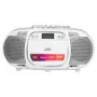 JVC RC-E451W Portable CD Player with FM/AM Radio, AUX-In, Bass Boost, White