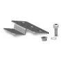 K2 2004057 StairPlate Set Snowboard Binding Lift & Canting Plates (2-Pack, Black)