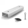 K2 Systems RailConnector FlatConnector Set – Flat Rail Connector Kit for SolidRail/CrossRail – Silver