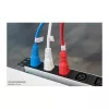 Kabelmeister C14 to C13 Power Extension Cable, White, 0.5m