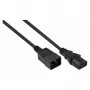 Kabelmeister C20 to C13 Power Extension Cable, 2m, Black