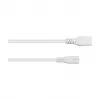 Kabelmeister Euro Extension Cable C8 Socket to C7 Plug 0.2m Black