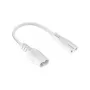 Kabelmeister Euro Extension Cable C8 Socket to C7 Plug 0.2m Black