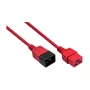 Kabelmeister Power Extension Cable C20 to C19, 2m, Black