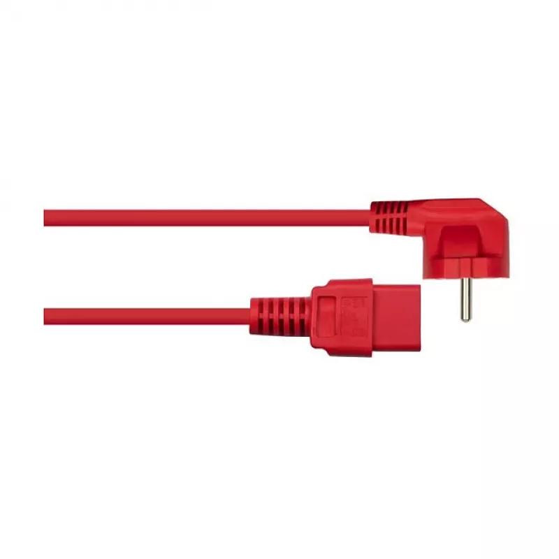 KABELMEISTER SK0190-R018 Power Cable Schuko to IEC C13 1.8m Black