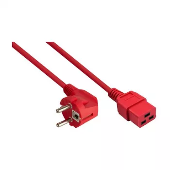 KABELMEISTER SK0190-R018 Power Cable Schuko to IEC C13 1.8m Black