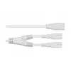 KABELMEISTER SK0877-W003 Power Splitter Cable IEC C8 to 2x IEC C7, 0.3 m, Black