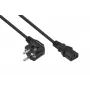 KABELMEISTER SK1430-S050 Cold Device Extension Cable C14 to C13, 5 m, Black, 1.00 mm²