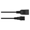 Kabelmeister SK2030-S050 C20-C13 Extension Cable 5m Black
