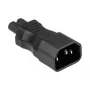 KABELMEISTER SKA-1470S IEC C14 to C7 Power Adapter – 250 V / 2.5 A, Black