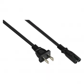 Kabelmeister US Type A to C7 UL Power Cable 5m Black