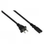 Kabelmeister US Type A to C7 UL Power Cable 5m Black