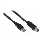 Kabelmeister USB 3.0 A-A Cable UL Black 3m