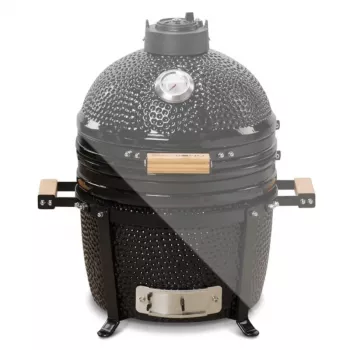 KAMADO BONO MINIMO 15 (40CM) Kamado Ceramic Grill, 33 cm Cooking Grid, Gloss Black