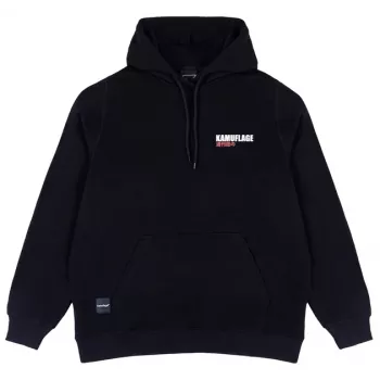 Kamuflage Supra Hoodie Black L