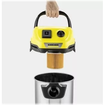 Kärcher WD 3 P S V-17/4/20 Wet and Dry Vacuum Cleaner 17L 1000W (1.628-190.0)