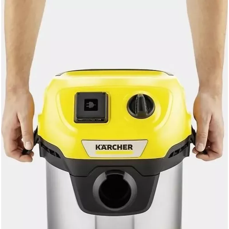 Kärcher WD 3 P S V-17/4/20 Wet and Dry Vacuum Cleaner 17L 1000W (1.628-190.0)