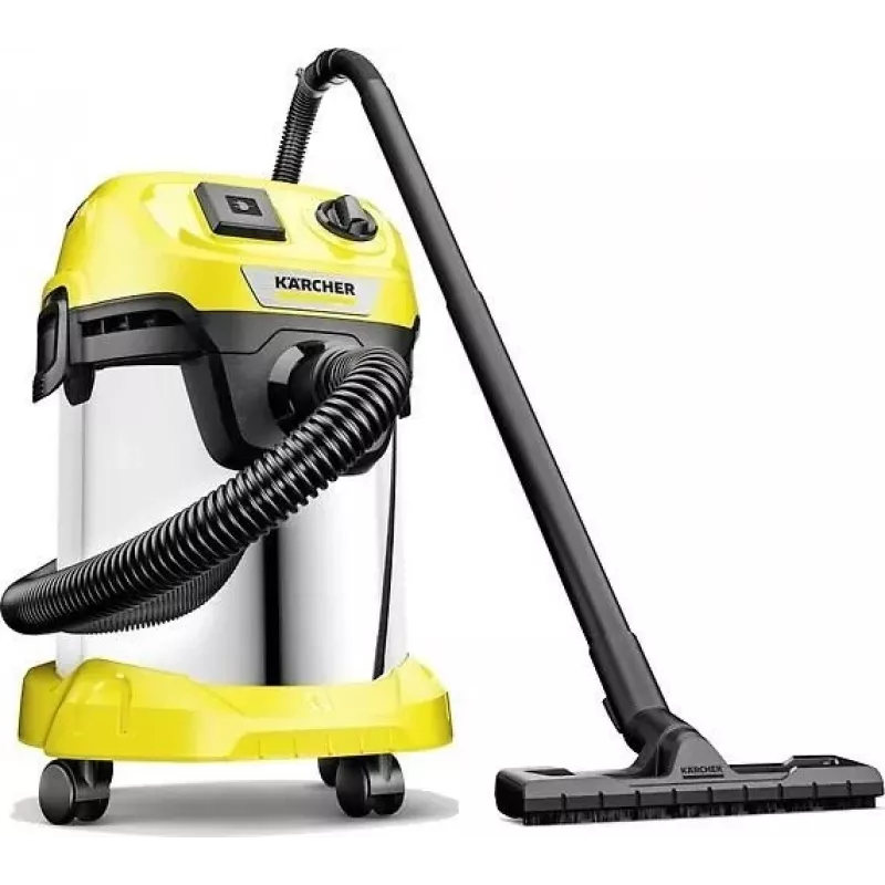 Kärcher WD 3 P S V-17/4/20 Wet and Dry Vacuum Cleaner 17L 1000W (1.628-190.0)
