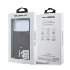 Karl Lagerfeld IML Ring Stand 360 Kameo Metal MagSafe Case for iPhone 18 Pro Max / 17 Pro Max Burgundy