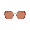 KARL LAGERFELD KL340S-800 Women's Sunglasses - Black Acetate Frame, Grey Polycarbonate Lenses, 56mm