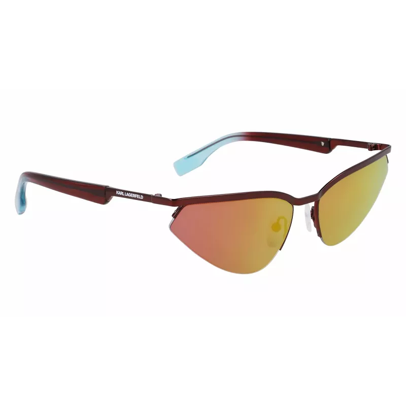 KARL LAGERFELD KL352S Sunglasses Unisex Black Frame Grey Lens 61/17/140 mm