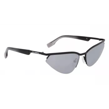 KARL LAGERFELD KL352S Sunglasses Unisex Black/Grey 61mm