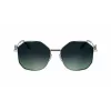 KARL LAGERFELD KL358S-041 Women's Sunglasses - Black Frame, Grey Lens, 57mm