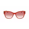 KARL LAGERFELD KL6069S-805 Women's Sunglasses Havana Square Acetate 54mm