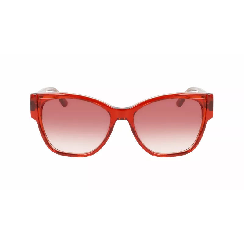 KARL LAGERFELD KL6069S-805 Women's Sunglasses Havana Square Acetate 54mm