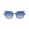 KARL LAGERFELD KL6083S-407 Women's Square Sunglasses Havana Brown Gradient 56mm