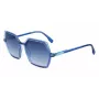 KARL LAGERFELD KL6083S-407 Women's Square Sunglasses Havana Brown Gradient 56mm