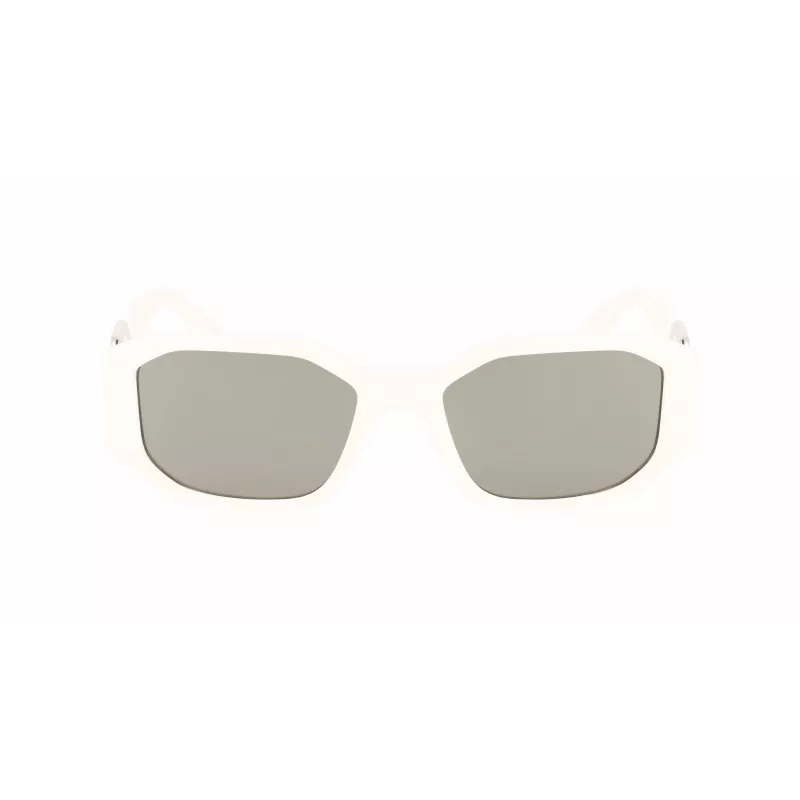 KARL LAGERFELD KL6085S-105 Women's Square Acetate Sunglasses Black/Grey 55/18/140 mm