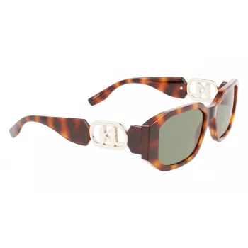 KARL LAGERFELD KL6085S-240 Women's Cat Eye Sunglasses Havana Brown Gradient 55mm