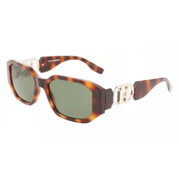 KARL LAGERFELD KL6085S-240 Women's Cat Eye Sunglasses Havana Brown Gradient 55mm
