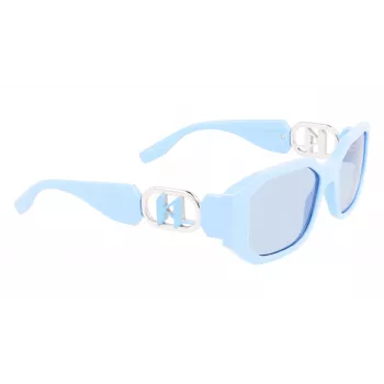 KARL LAGERFELD KL6085S-450 Women's Sunglasses Black Smoke Grey 55mm