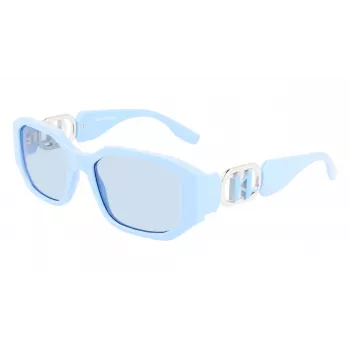 KARL LAGERFELD KL6085S-450 Women's Sunglasses Black Smoke Grey 55mm
