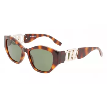 KARL LAGERFELD KL6086S-240 Women's Sunglasses Havana Brown Gradient 54mm