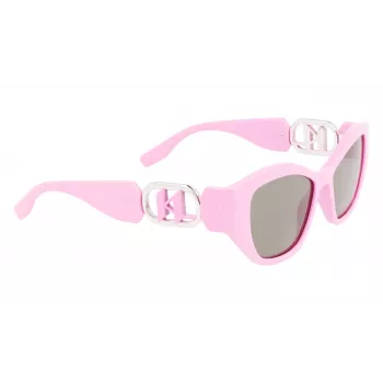 KARL LAGERFELD KL6086S-525 Women's Butterfly Sunglasses Havana Brown Gradient 54mm